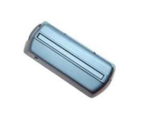 F-Body Armrest Base, Right Front, Medium Blue, 1968-1972