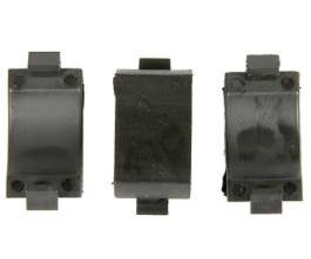 Camaro Cowl Induction Flapper Valve Retainer Set, 1969