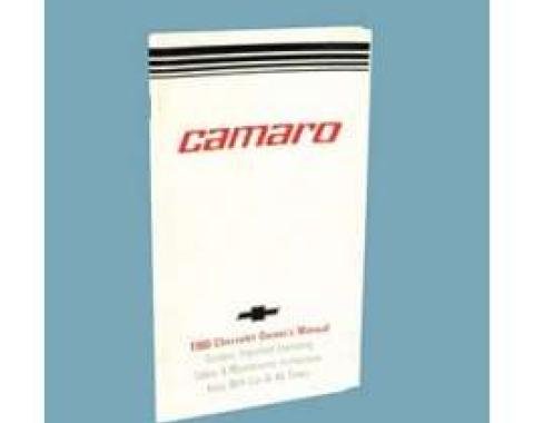 Camaro Owner's Manual, 1980