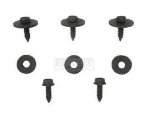 Camaro Steering Column, Firewall Plate Mounting Hardware, 1967-1968