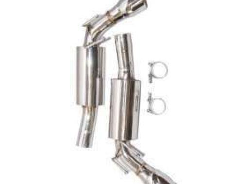 Camaro Exhaust Kit, SS Axle Back, Stainless Steel, Sport, 2010-2013