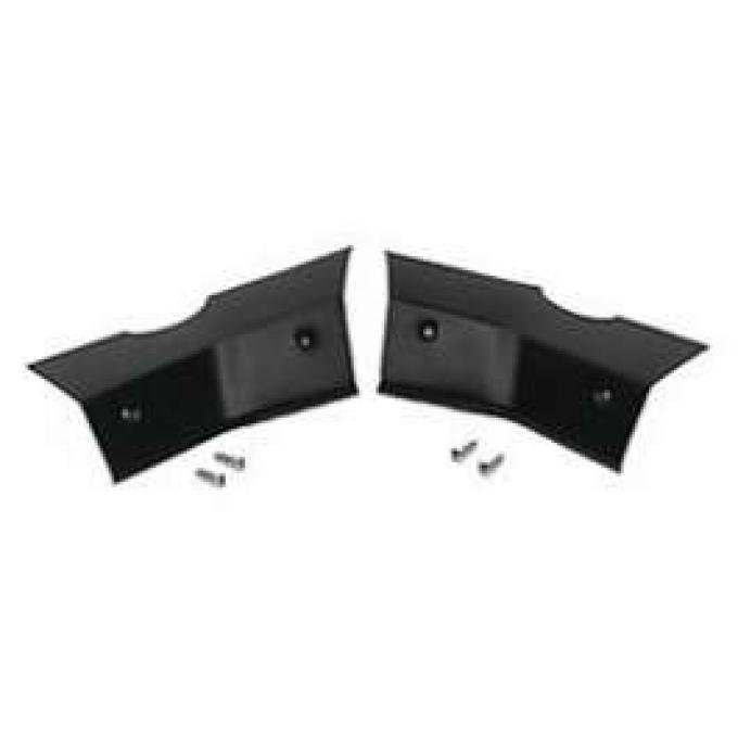 Camaro Rear Package Tray Corner Trim, 1967-1969