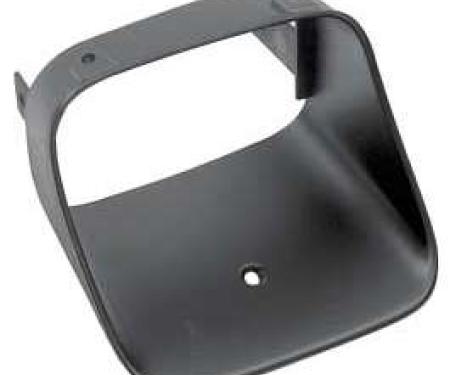 Camaro Parking Light Bezel, Right, Black, For Z28 Or Rally Sport (RS) Cars, 1978-1981