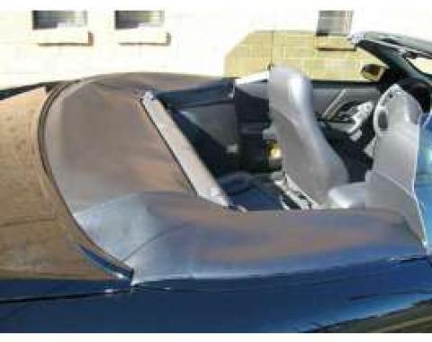 1994-2002 Camaro Convertible Top Boot Cover, Soft Vinyl,Dar k Gray Montana Smoke