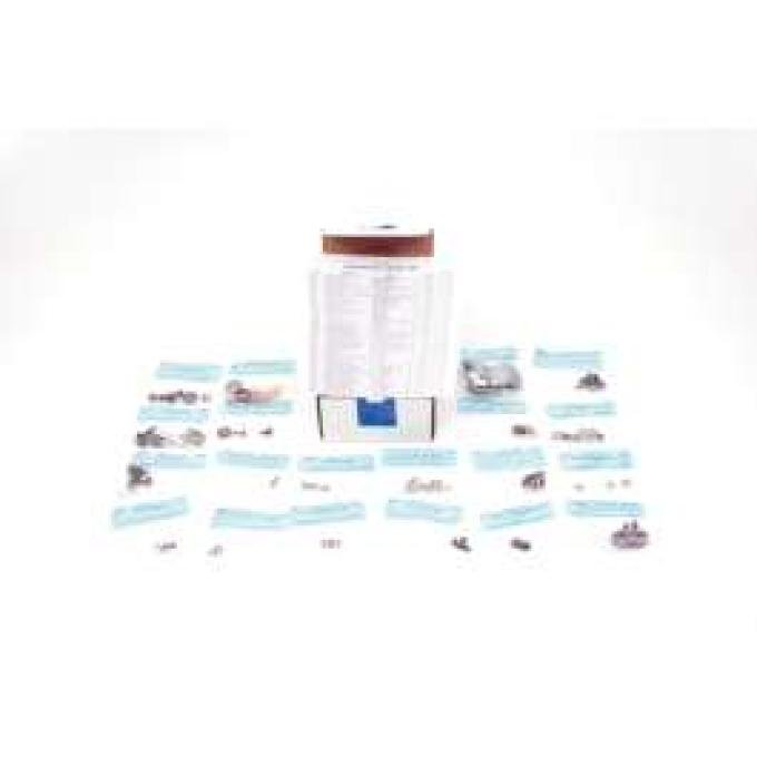 Camaro Master Interior Screw Kit, Deluxe, Convertible, 1969