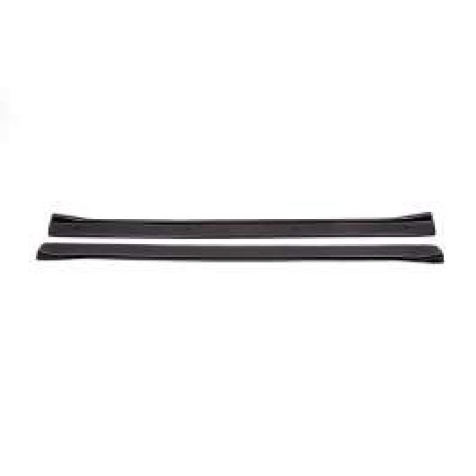 Camaro Door Sill Plates, Carbon Fiber Look, ABS, 1967-1969