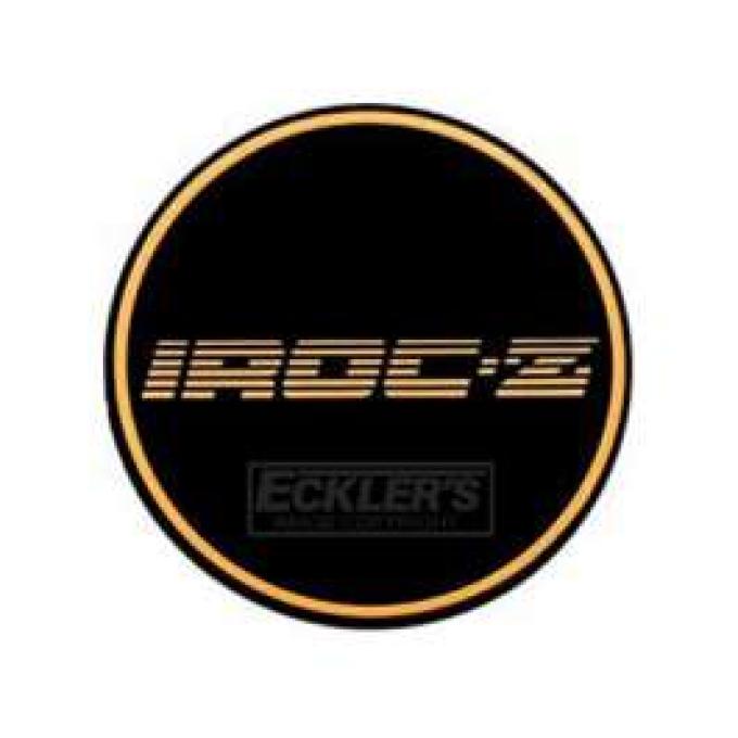 Camaro Iroc-Z Wheel Center Cap Insert, Gold, 1988