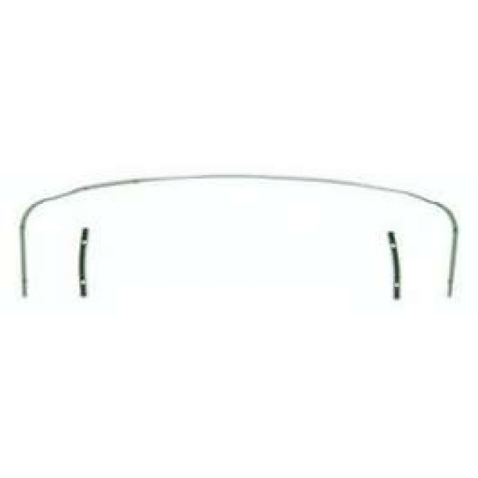 Camaro Convertible Top Rear Tack Strip Set, 1967-1969