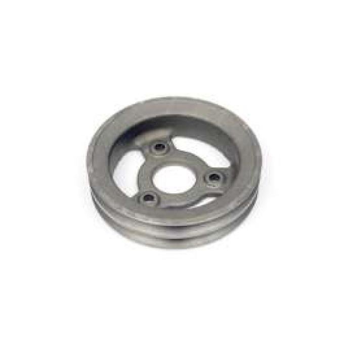 Camaro Crankshaft Pulley, 396/325 & 375hp, Double Groove, For Cars Without A.I.R. Pump & Power Steering, 1967