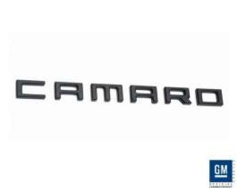 Camaro Letters, Black, Powdercoated, 2010-2012