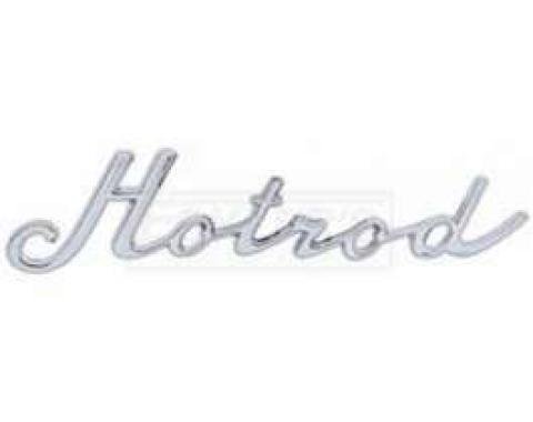 Camaro Hotrod Script Emblem, Chrome, 1967-2014
