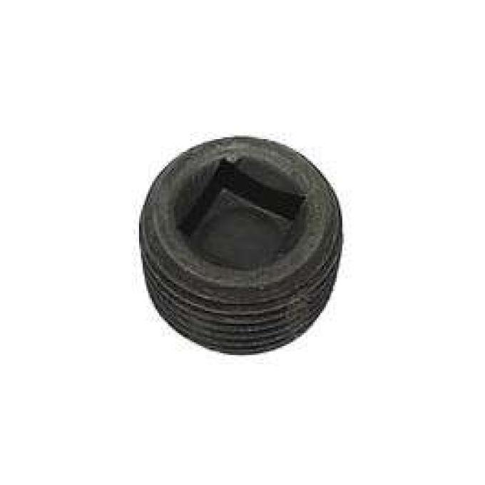 Camaro Intake Manifold Plug, Recessed Square Drive, 1967-1969