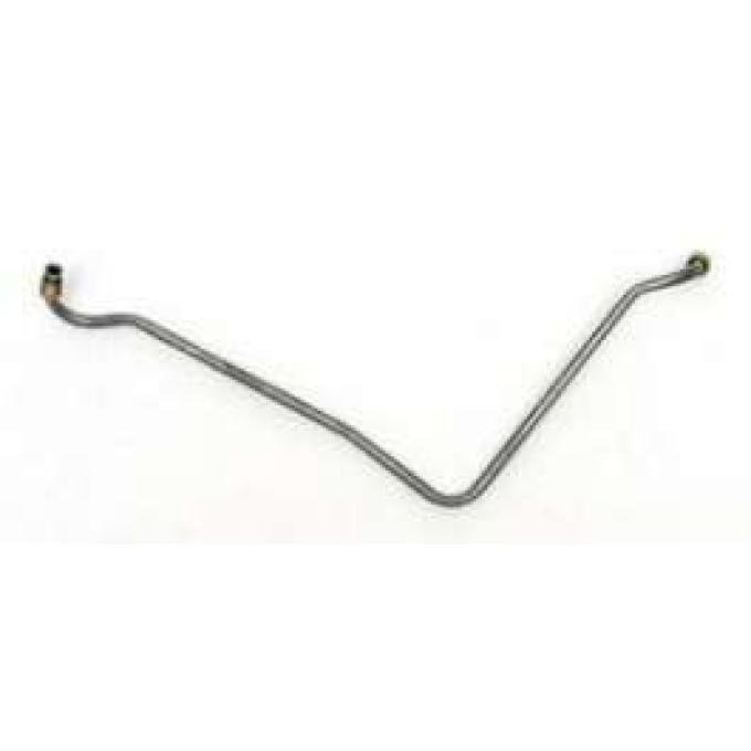 Camaro Fuel Line, Fuel Pump To Carburetor, Steel, 327 & 350ci 4-Barrel Carburetor, 3/8, 1967-1969