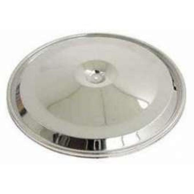 Camaro Air Cleaner Lid, Chrome, For Closed Element Filters, Z28, 1970