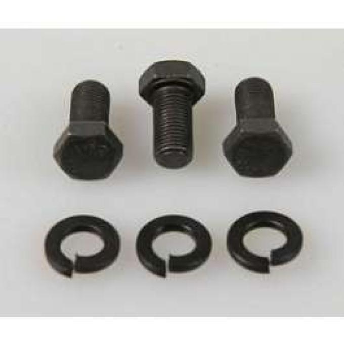 Camaro Crankshaft Pulley Bolt Set, Fine Thread, 1967-1969