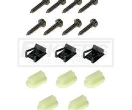 Camaro Grille Mounting Hardware, Standard, 1980-1981