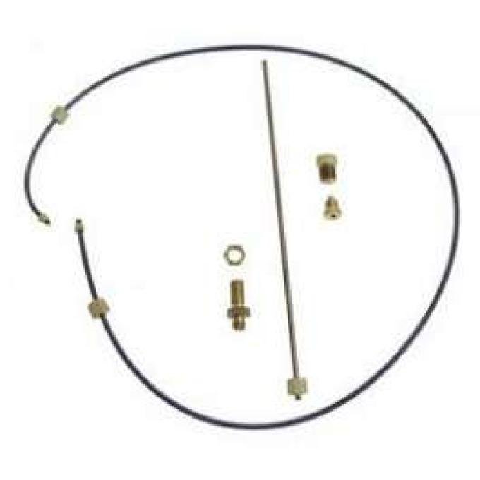 Camaro Oil Pressure Gauge Oil Line Kit, 396/375hp, 1969