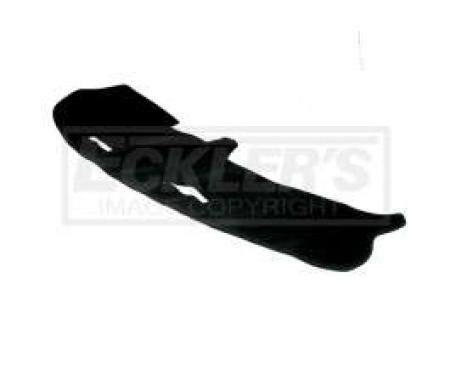 Camaro Dash Mat Cover, For Cars With Air Conditioning, Black, 1976-1978