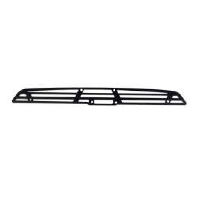 Camaro Cowl Induction Hood Grille, Style 2, Black, 1967-1969