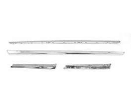 Camaro Exterior Trim Reveal Molding Set, Coupe, 1968