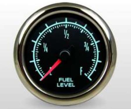 Camaro Fuel Gauge, 2 1/16, Marshall Instruments, Muscle Series, 1967-1969