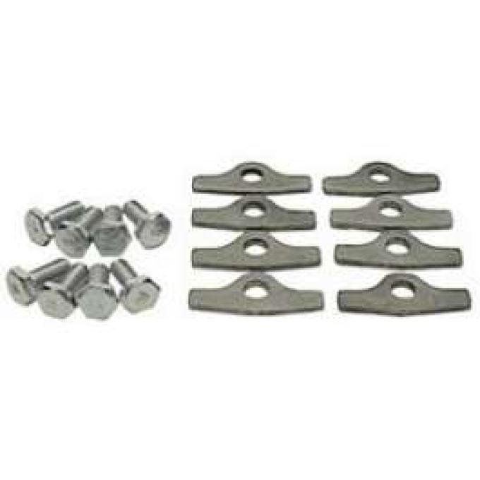 Camaro Valve Cover Retainer & Bolt Set, Small Block, 1967-1969