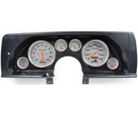 Camaro Instrument Cluster, Carbon Fiber, With Autometer Ultra-Lite Gauges, 1990-1992