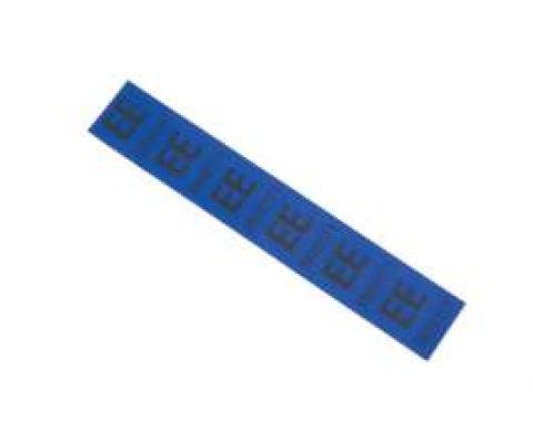 Camaro Coil Spring Tape Decals, Code EE, Z28, 1968