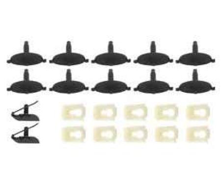 Camaro Vinyl Top Molding Hardware Set, 1967-1968