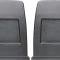 PUI Plastic Bucket Seat Back Panel 1971-77 Camaro/Firebird 71FSB42