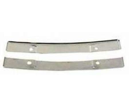 Camaro Console Shifter Lever Slider Plate Retainers, 1967