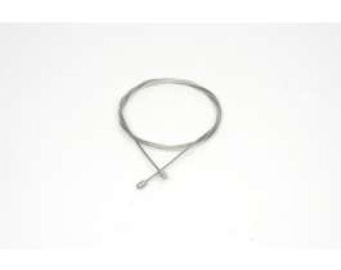 Camaro Parking Brake Cable, Intermediate, Stainless Steel, 79", 1967-1969