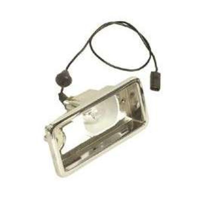 Camaro Back-Up Light Housing, Left, Rally Sport (RS), 1967-1968