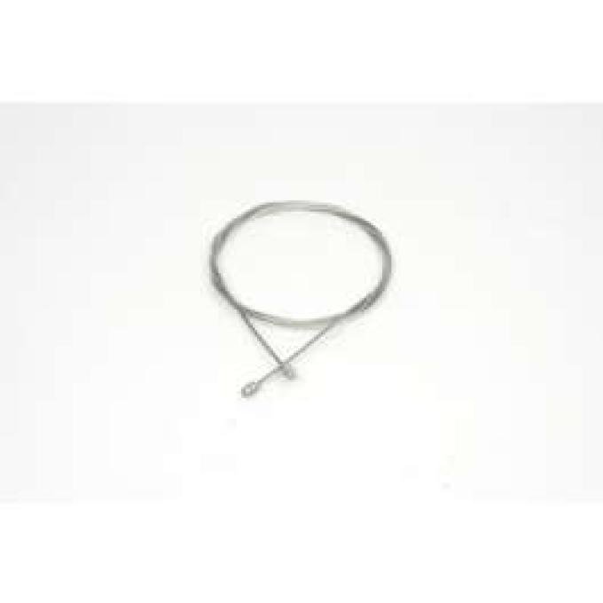 Camaro Parking Brake Cable, Intermediate, Stainless Steel, 79", 1967-1969