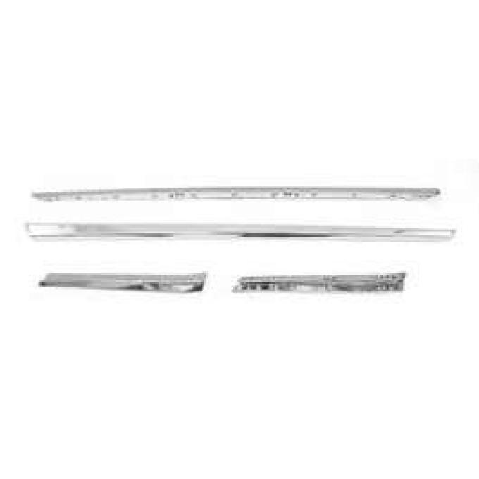 Camaro Exterior Trim Reveal Molding Set, Coupe, 1968