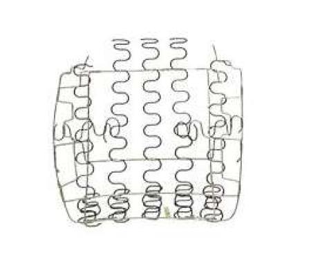 Camaro Bucket Seat Bottom Spring Assembly, 1967-1969