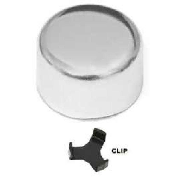 Camaro Bolt Cap Kit, Chrome, Spectre, 1970-2002