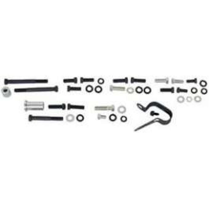 Camaro Air Conditioning Bracket Compressor Mounting Hardware Set, Small Block, 1967