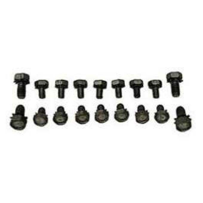 Camaro Oil Pan Bolt Set, Small Block, 1967-1969