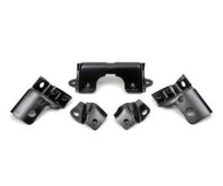Camaro Rear Bumper Mounting Bracket Set, Complete, 1967-1968