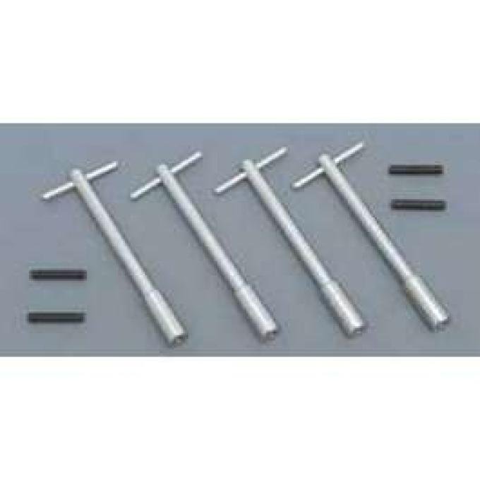 Camaro Valve Cover Wing Nut Set, Small Block, 1967-1985