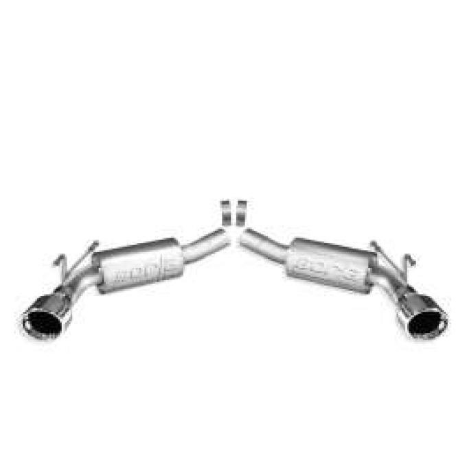 Camaro Exhaust System, Borla, Rear Section, ATAK, 6.2L, 2010-2013