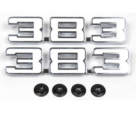 Camaro Fender Emblem, 383, 1969