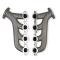 FlowTech LS Swap Exhaust Manifolds, Natural Cast Finish 11730FLT