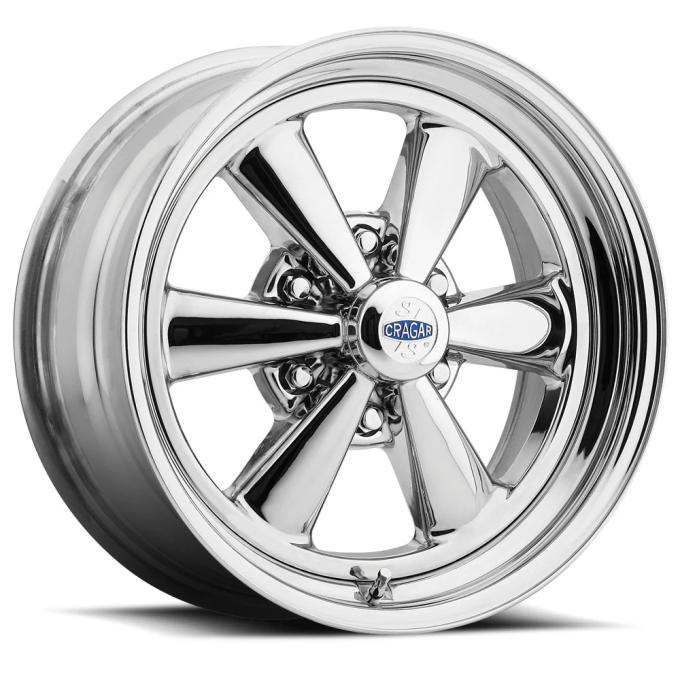 Cragar 17x8 61C SS 6x5.5" bolt 5" backspace 007061CGSS1786L500