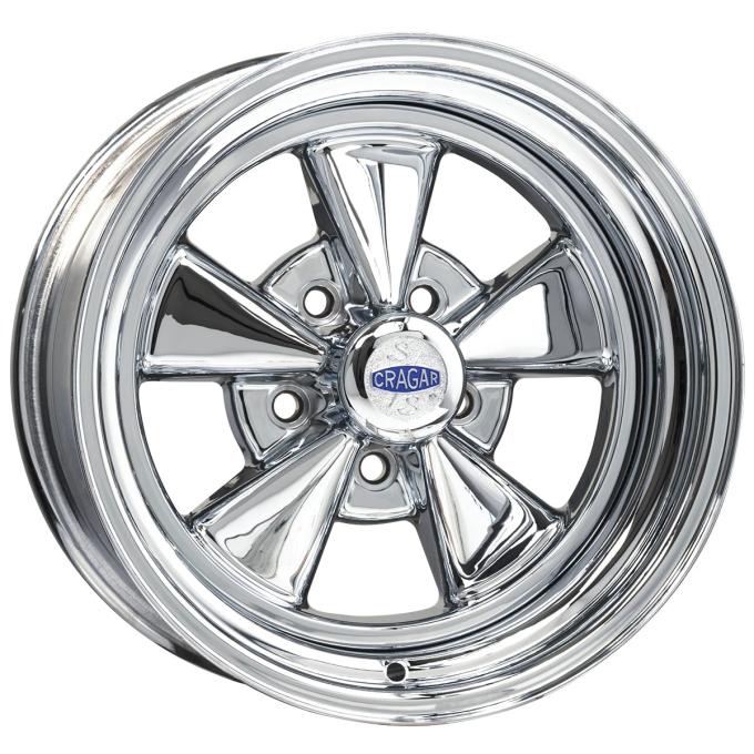 Cragar 15x8 61C SS 5x4.75" bolt 4.25" backspace 007061CGSS158SG414