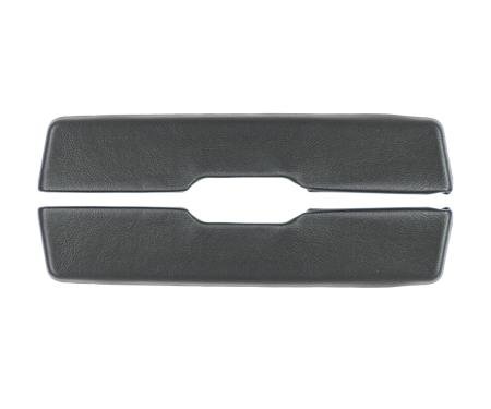 PUI Interiors 1965-1967 Chevrolet Impala Black Arm Rest Pads ARP7-10