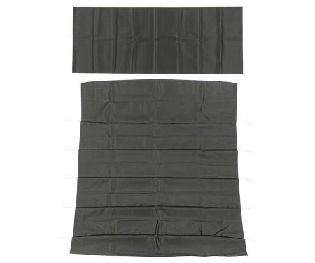PUI Interiors 1970-1973 Camaro/Firebird Standard Black Perforated Headliner 70FH100BN