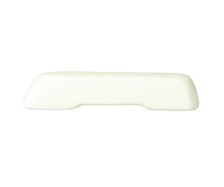 PUI Interiors 1968-72 GM F-Body & A-Body White Left Front Arm Rest Pad, Each ARP4-37L