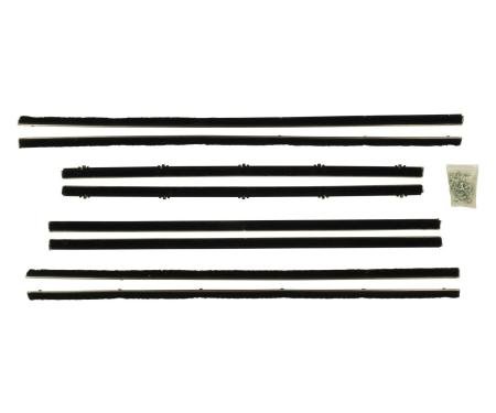 PUI Interiors 1962 Ford Falcon 4 Door Wagon Window Felts F251-5